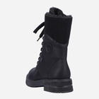 Жіночі зимові черевики високі з мембраною Rieker 72048-01 37 24.2 см Чорні (4060596658081) - зображення 6