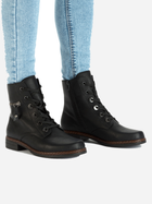 Жіночі черевики високі Rieker 75142-01 39 25.5 см Чорні (4061811022175) - зображення 10