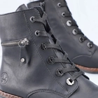 Жіночі черевики високі Rieker 75142-01 39 25.5 см Чорні (4061811022175) - зображення 11