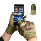 Тактичні рукавиці повнопалі із захистом Мультикам M - изображение 9