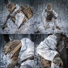 Камуфляжний костюм військовий маскхалат Multicam Alpine зима мультикам (кавер на шолом та тактична стрічка в подарунок) - зображення 7