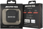 Etui AMG Leather Big Logo do AirPods 1 / 2 Czarny (3666339069261) - obraz 3