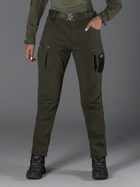 Тактичні штани жіночі утеплені BEZET Ешелон 6368 XXL Хакі (ROZ6501048839) - зображення 3