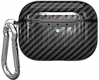 Etui Beline Carbon Cover do AirPods Pro Czarny (5905359811107) - obraz 1