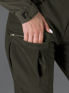 Тактичні штани жіночі утеплені BEZET Ешелон 6368 XXL Хакі (ROZ6501048839) - зображення 8