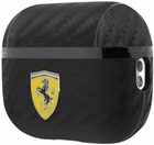 Чохол CG Mobile Ferrari On Track PU Carbon Yellow Metal Logo для AirPods Pro Black (3700740485347) - зображення 2