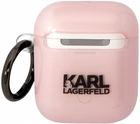 Чохол CG Mobile Karl Lagerfeld Ikonik Choupette для AirPods 1 / 2 Pink (3666339088071) - зображення 2