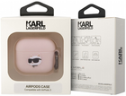 Etui CG Mobile Karl Lagerfeld Silicone Choupette Head 3D do AirPods 3 Różowy (3666339087975) - obraz 3
