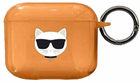 Etui CG Mobile Karl Lagerfeld Choupette do AirPods 3 Pomarańczowy (3666339009304) - obraz 1