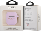 Etui CG Mobile Guess Silicone Charm 4G Collection GUA2LSC4EU do AirPods 1 / 2 Fioletowy (3666339039271) - obraz 3