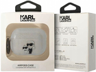 Etui CG Mobile Karl Lagerfeld Silicone Karl & Choupette KLACA3SILKCW do AirPods 3 Biały (3666339088217) - obraz 3