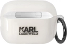Чохол CG Mobile Karl Lagerfeld Ikonik Choupette KLAP2HNCHTCT для Apple AirPods Pro 2 White (3666339099312) - зображення 2