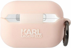 Etui CG Mobile Karl Lagerfeld Silicone Karl Head 3D KLAP2RUNIKP do Apple AirPods Pro 2 Różowy (3666339099251) - obraz 2