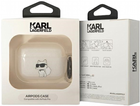 Чохол CG Mobile Karl Lagerfeld Ikonik Choupette KLAPHNCHTCT для Airpods Pro Transparent (3666339088057) - зображення 3