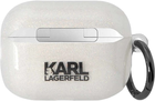 Чохол CG Mobile Karl Lagerfeld Glitter Karl&Choupette KLAPHNKCTGT для Airpods Pro Transparent (3666339088118) - зображення 2