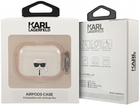 Etui CG Mobile Karl Lagerfeld Glitter Karl`s Head KLAPUKHGD do AirPods Pro Złoty (3666339030353) - obraz 3