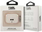 Etui CG Mobile Karl Lagerfeld Glitter Karl`s Head KLAPUKHGD do AirPods Pro Złoty (3666339030353) - obraz 3