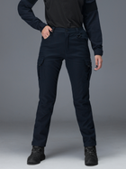 Тактичні штани жіночі утеплені BEZET Патрон 2.0 9587 3XL Сині (ROZ6501048855) - зображення 4