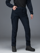 Тактичні штани жіночі утеплені BEZET Патрон 2.0 9587 3XL Сині (ROZ6501048855) - зображення 5
