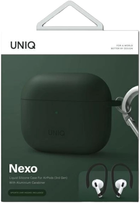 Etui + uchwyty Uniq Nexo Silicone do AirPods 3 Zielony (8886463679579) - obraz 5