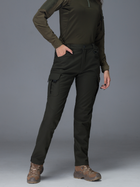Тактические штаны утепленные женские BEZET Патрон 2.0 9585 XS Хаки (ROZ6501048860) - изображение 3