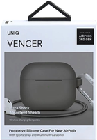 Чохол Uniq Vencer для AirPods 3 Grey (8886463676806) - зображення 4