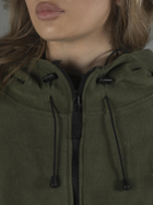 Кофта флісова тактична жіноча BEZET 9757 3XL Хакі (ROZ6501048880) - зображення 7