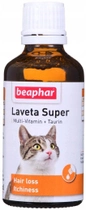 Witaminy dla kotów Beaphar Laveta super multiwitamina i tauryna w płynie 50 ml (8711231124985) - obraz 1