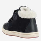Zimowe trzewiki dziewczęce ocieplane Geox Sneakers B264ZA02243-C4021 25 Ciemnogranatowe (8050036767455) - obraz 4