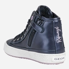 Дитячі кеди для дівчинки Geox Sneakers J164GD0K9NF-C4002 27 Сині (8050036287182) - зображення 4