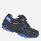 Buty sportowe chłopięce na rzepy Geox Sneakers J16CBB050BU-C0245 24 Czarne (8050036177025) - obraz 2