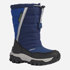 Śniegowce chłopięce wodoszczelne Geox Boots J163AA0FU50-C4226 25 Granatowe (8050036183798) - obraz 3