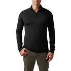 Термореглан 5.11 Tactical Stratos 1/4 Zip Black 2XL (72235-019) - зображення 1