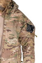Тактический Зимний военный коcтюм с теплоотражающей подкладкой Omni Hit Multicam Куртка с капюшоном и зимние штаны Рип Стоп L Mультикам HWMRZZ0026800-1 - изображение 11
