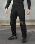 Тактичні штани чоловічі BEZET Штурм 9650 XL Чорні (2000105900913) - зображення 1