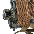 Комплект наушники Earmor M32H с креплением "чебурашка" и каска - шлем тактический Fast в кавере пиксель, защитный, пуленепробиваемый, кевларовый, защита по NATO - NIJ IIIa (ДСТУ кл.1), размер M-L - изображение 8
