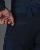 Тактичні штани чоловічі BEZET Strike 9688 L Сині (2000146019339) - зображення 9