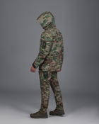 Тактична куртка чоловіча BEZET Робокоп 2.0 9582 XS Камуфляжна (2000134563578) - зображення 3