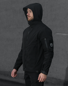 Тактична куртка чоловіча BEZET Робокоп 2.0 9869 L Чорна (2000137543409) - зображення 7