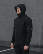 Тактична куртка чоловіча BEZET Робокоп 2.0 9869 L Чорна (2000137543409) - зображення 8