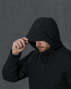 Тактична куртка чоловіча BEZET Робокоп 2.0 9869 L Чорна (2000137543409) - зображення 13
