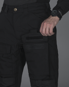 Тактичні штани чоловічі утеплені BEZET Alpha 9907 M Чорні (2000124224090) - зображення 6