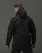 Тактична куртка чоловіча BEZET Techwear 1058 XXL Чорна (2000377854716) - зображення 2