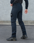 Тактичні штани чоловічі утеплені BEZET Ешелон 9217 XS Сині (ROZ6501047275) - зображення 2