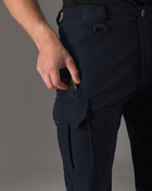 Тактичні штани чоловічі утеплені BEZET Патрон 2.0 9587 4XL Сині (ROZ6501047276) - зображення 5