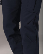 Тактичні штани чоловічі утеплені BEZET Патрон 2.0 9587 4XL Сині (ROZ6501047276) - зображення 8