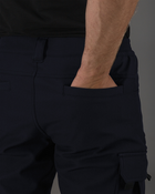 Тактичні штани чоловічі утеплені BEZET Патрон 2.0 9587 M Сині (ROZ6501047278) - зображення 9