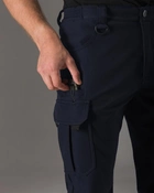 Тактичні штани чоловічі утеплені BEZET Патрон 2.0 9587 XS Сині (ROZ6501047281) - зображення 5