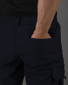 Тактичні штани чоловічі утеплені BEZET Патрон 2.0 9587 XS Сині (ROZ6501047281) - зображення 9