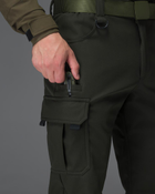 Тактические штаны утепленные мужские BEZET Патрон 2.0 9585 M Хаки (ROZ6501047285) - изображение 7